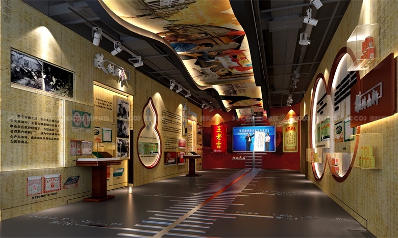 在企業(yè)展館裝修中，如何合理安排展示品的順序和布局？