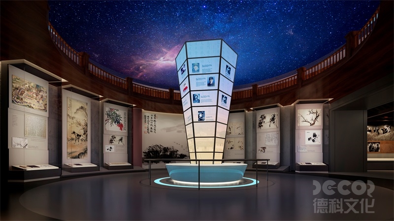 現(xiàn)代簡(jiǎn)約企業(yè)展廳設(shè)計(jì)如何做到視覺(jué)上的層次感？